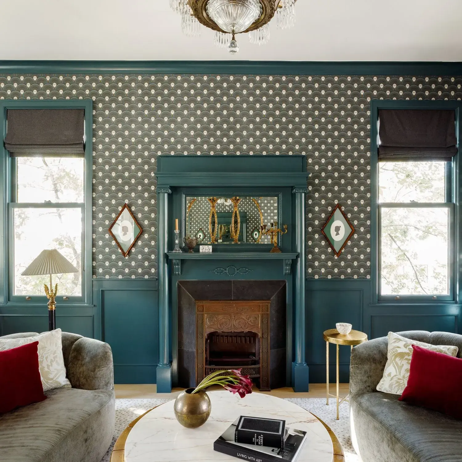 Castle Hill Historic House — Historic interior by Erin Williamson Design